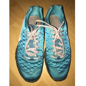 Blue Nikes
