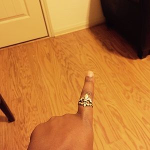 Authentic James Avery Fleur De Lis ring