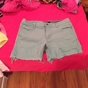 Levi's Frayed Shorts