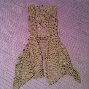 Miracle City crochet vest.