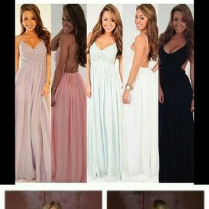 ***BUNDLED Backless cotton dress