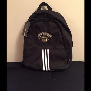 New Orleans Saints black backpack