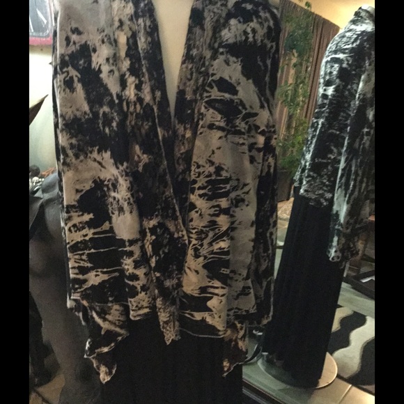 Open front jacket top XL