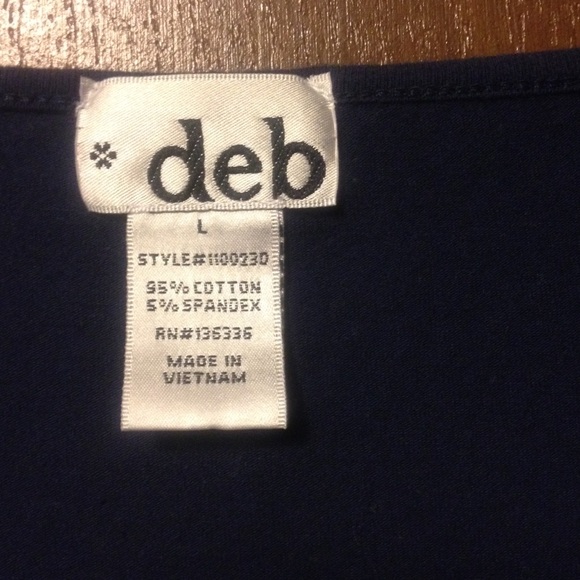 Short long sleeve navy dress! - Picture 2 of 3