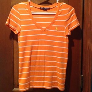 Ralph Lauren Striped V-neck