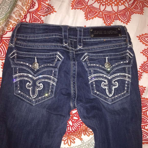Rock Revival boot cut Jeans.