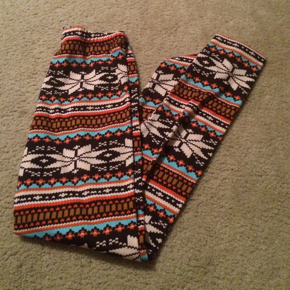 Patterned leggings
