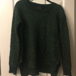 Green sweater