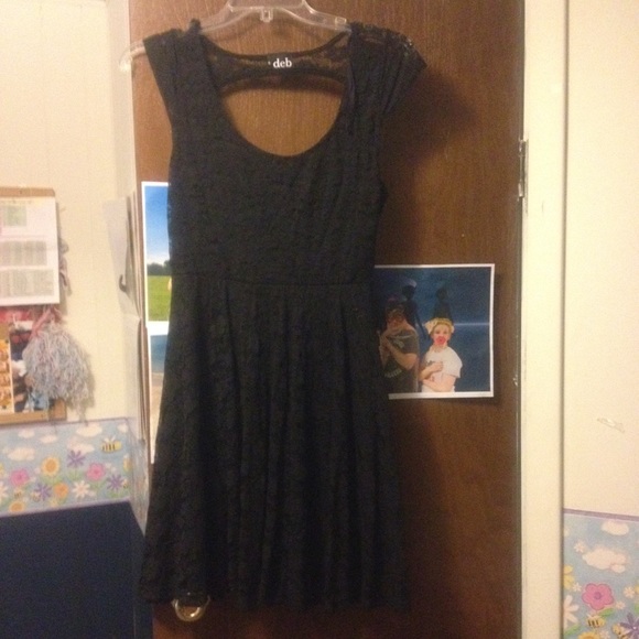 Little black dress from Debs, size medium/large - Picture 1 of 2