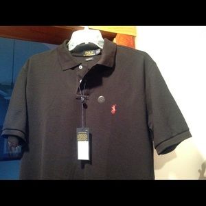 Men's Ralph Lauren XL black polo shirt