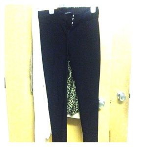 Fitted Black Dress Pants