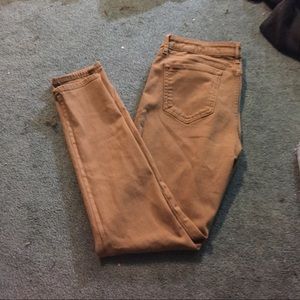 tan/khaki old navy jeggings