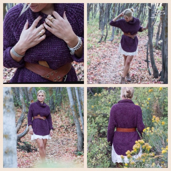 🎉SOLD🎉*HP* NEW Free People Dylan Tweedy sweater - Picture 3 of 4