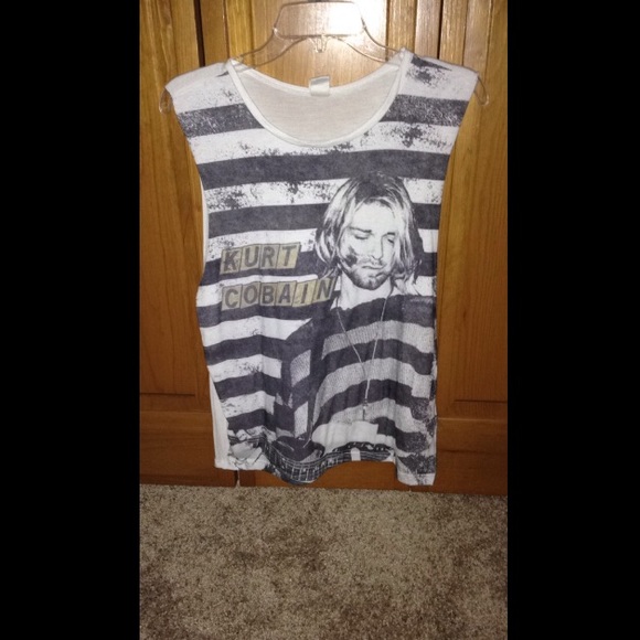 Kurt Cobain Sleeveless Tee