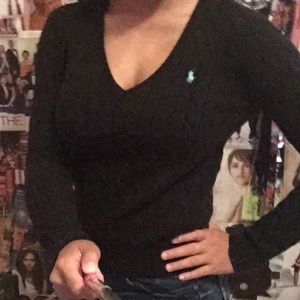 Black Polo Sweater