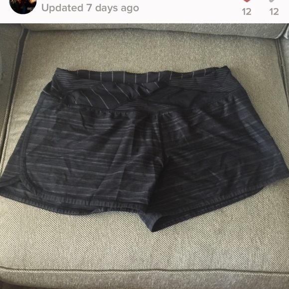 lululemon athletica Pants - RARE: Lululemon speed short *2 way stretch