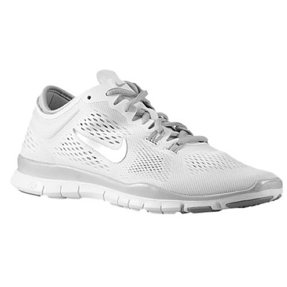 White Nike Free Runs