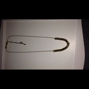 Fossil Gold Necklace
