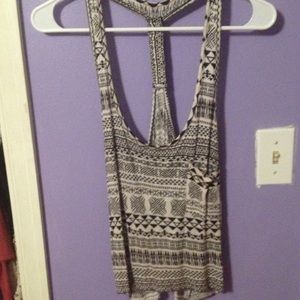 Aztec racetrack tank top
