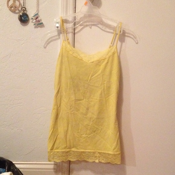 Yellow Cami Tank Top - Picture 1 of 2