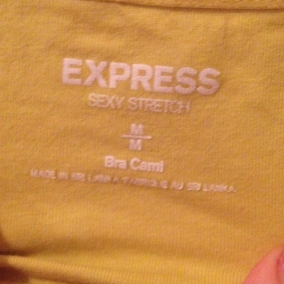 Yellow Cami Tank Top - Picture 2 of 2