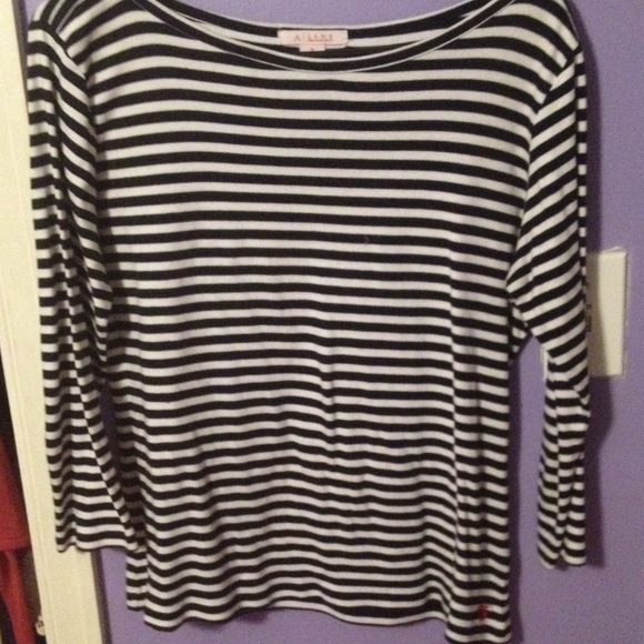 Anne Klein Tops - Anne Klein striped shirt