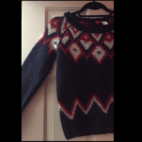 H&M Red, White, and Blue Sweater!