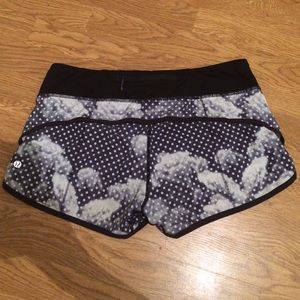 lululemon speed shorts