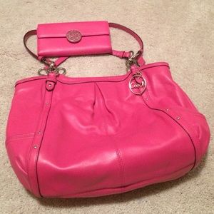 Pink Coach Bag
