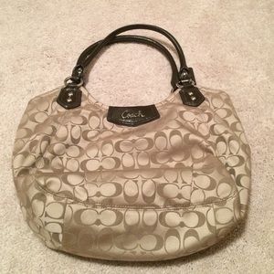 Tan Coach Bag