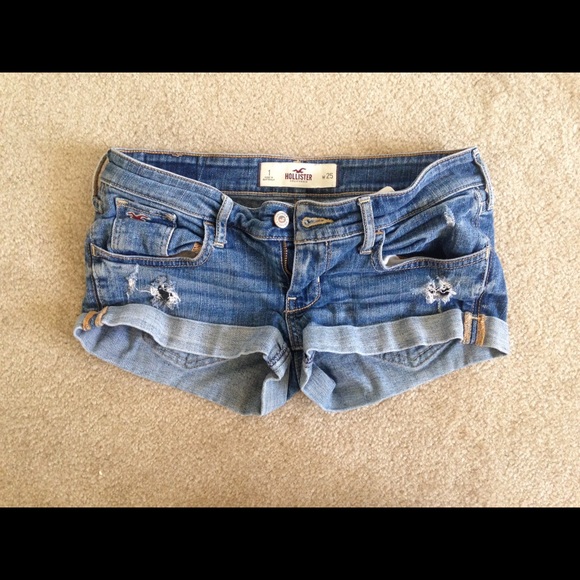Hollister denim shorts