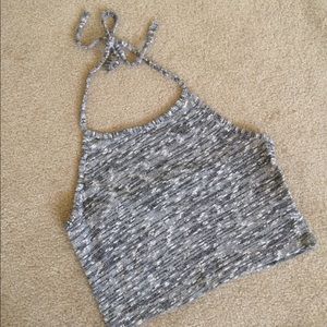 Super cute cropped halter top from Brandy Melville