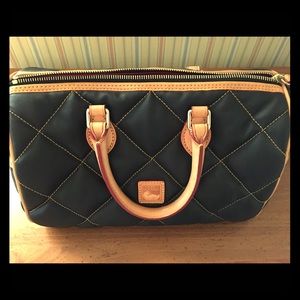 Authentic Dooney & Bourke quilted satchel