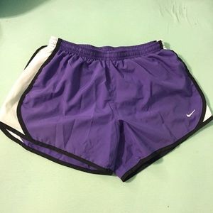 Purple Nike Dri-Fit Shorts