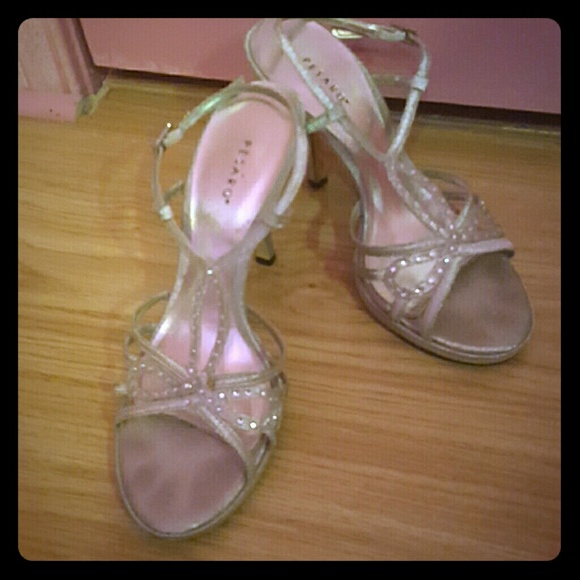 Silver heels