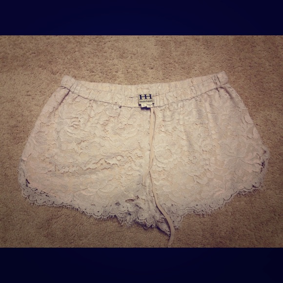 *Final Markdown* Haute Hippie Lace Shorts