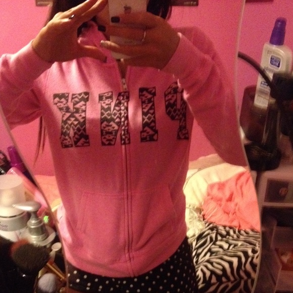 Vs pink hoodie