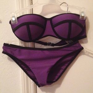 Purple Popular Cute Bathing Suit