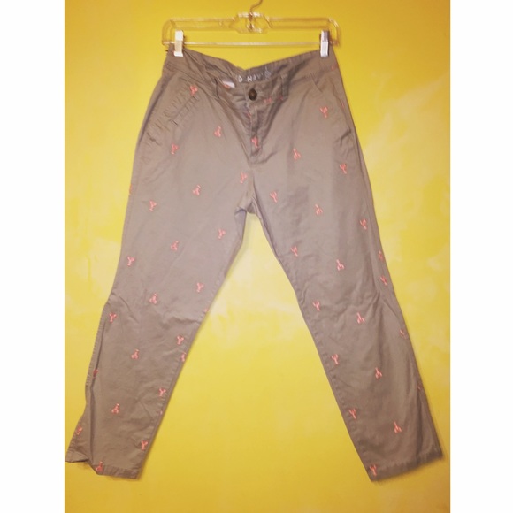 Lobster Pattern Pants