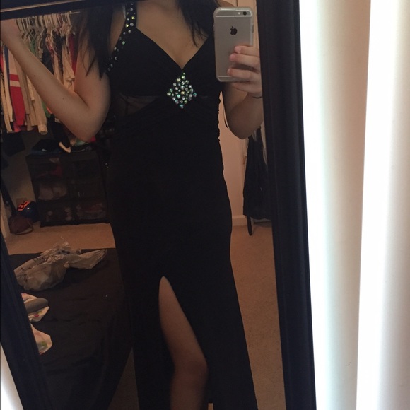 Side Slit Prom Dress - Picture 2 of 3