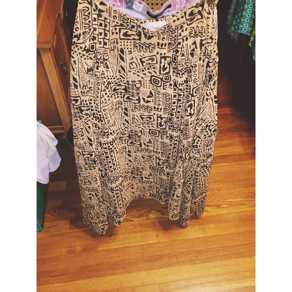 Tribal Print Skirt