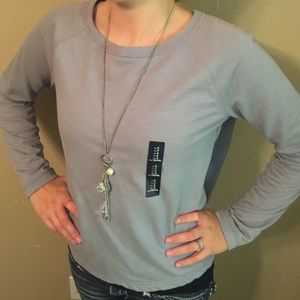 Gap gray tulip sweatshirt