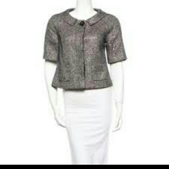 Tory Burch Jackets & Blazers - SOLD Tory Burch Tweed "Margaret" Jacket