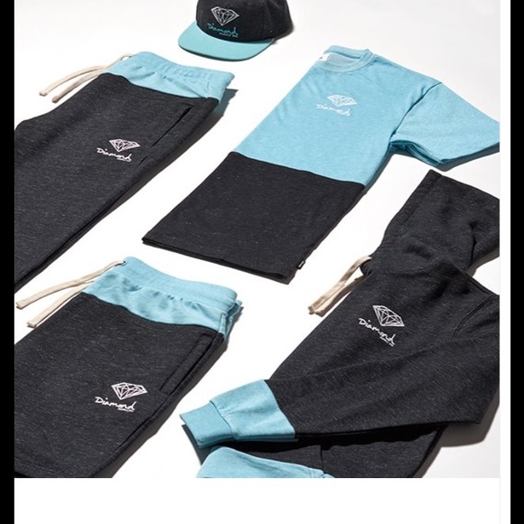 Dimond jogger, hat, t-shirt, shorts, and a sweater - Picture 1 of 1