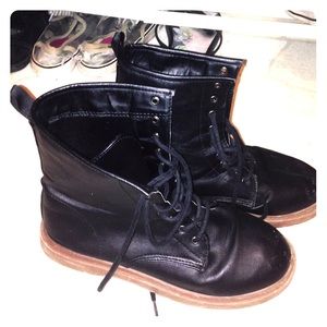 Matte Black boots