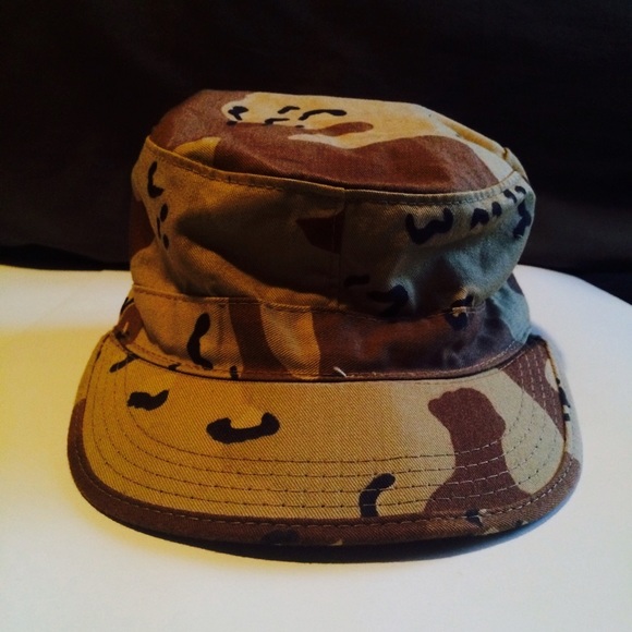Military desert camo hat