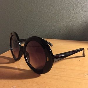80's Mod Sunglasses Violet Tint
