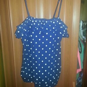 Cute polka dot top