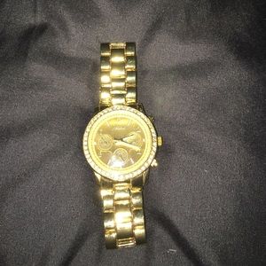 ***sold***Gold Geneva watch