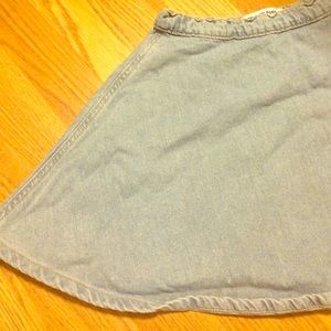 Jean skirt